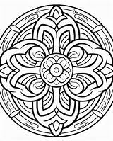 Premium Photo  Beautiful Round Coloring Page For Adults sketch template