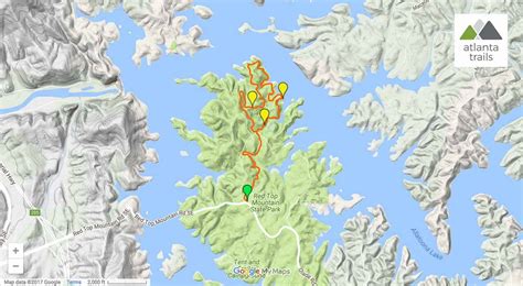 Red Top Mountain Homestead Trail - Atlanta Trails