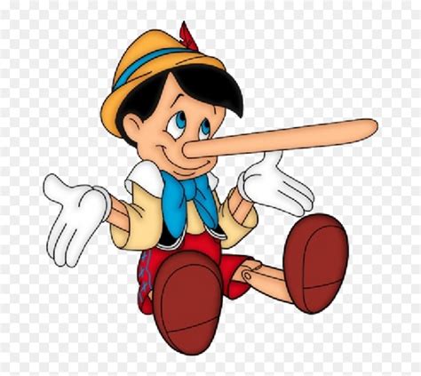 Pinocchio Nose Png - Pinocchio With Long Nose, Transparent Png - vhv