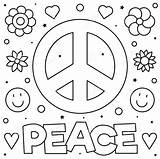 Free Peace Coloring Pages  Printable Sheets For Kids GBcoloring sketch template