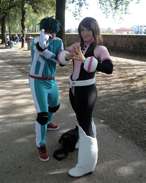 Deku and Uraraka Cosplay by Maspez on DeviantArt