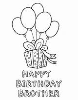 Happy Birthday Coloring Pages Free Printable PDF sketch template