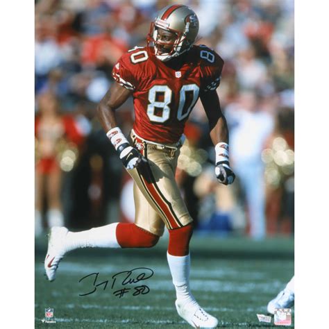 Jerry Rice Signed 49ers 16x20 Photo (Fanatics) | Pristine Auction