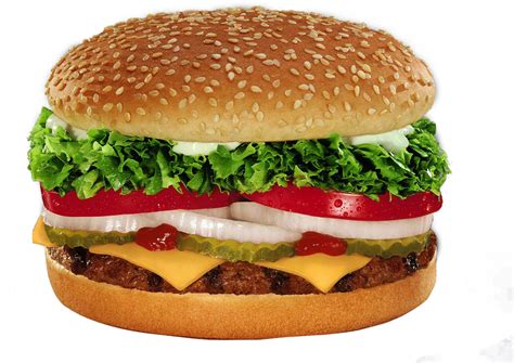 Burger King Whopper with Cheese PNG Image | Burger king whopper, Burger ...