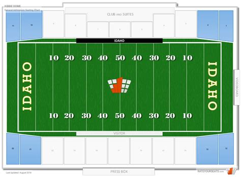 Kibbie Dome (Idaho) Seating Guide - RateYourSeats.com