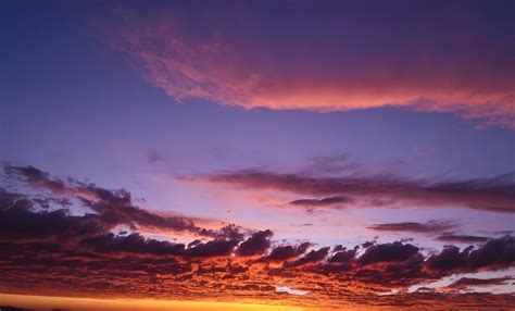 Sunset Sky Clouds Free Stock Photo - Public Domain Pictures