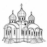 Beautiful Orthodox Church Coloring Page  Pagescom sketch template