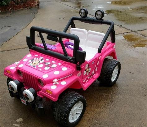 Minnie Mouse Power Wheels Jeep | Types Trucks