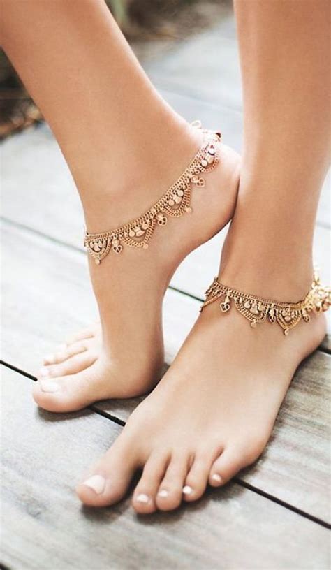 25 Beautiful Anklets For Ladies Who Love Fashion » EcstasyCoffee