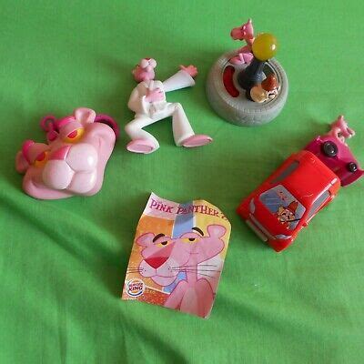 pink panther set 1 figure PLASTIC TOYs promo car closeau rubber keyring | eBay | Pink panthers ...