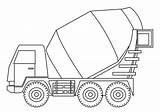Construction Truck Coloring Page  Free Printable Pages For Kids sketch template