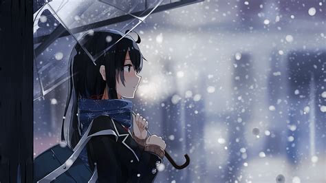 Anime Girls Winter Wallpapers - Wallpaper Cave