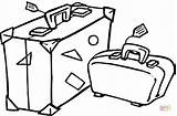 Suitcase To Travel coloring page  Free Printable Coloring Pages sketch template
