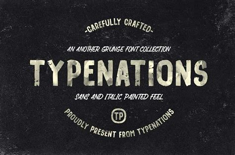 30+ Grunge Fonts for Badass Designs: Free & Premium - The Designest