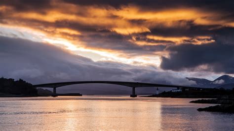 the skye bridge, scotland, isle of skye, scottish highlands, HD Wallpaper | Rare Gallery