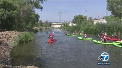 LA River reopens rec zones for summer kayaking - ABC7 Los Angeles