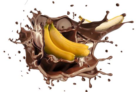 Gambar Pisang Coklat Png, Vektor, PSD, dan Clipart Dengan Background ...