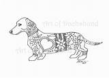 Coloring Pages Of Weiner Dogs sketch template