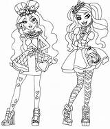 Ever After High Para Colorear sketch template