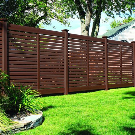 Bufftech Breezewood Select Cedar Vinyl Fence Panels | Vinyl fence ...