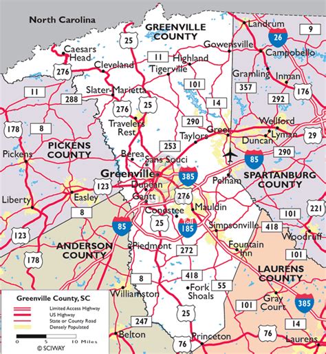 Greenville Map