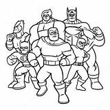Super Hero Squad Coloring Page 58782 47324 sketch template