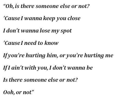 "Is There Someone Else?" by The Weeknd - Song Meanings and Facts