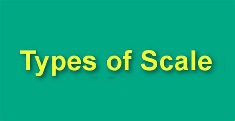 Types of Scale in Geography – Know all about it