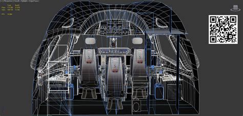 3D model Airbus A350-XWB Cockpit VR / AR / low-poly MAX OBJ 3DS FBX | CGTrader.com