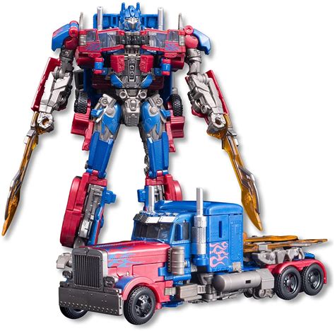 Optimus Prime Transformer Toys,Alloy Transformers Action Figures,Manual Assemble Deformation ...