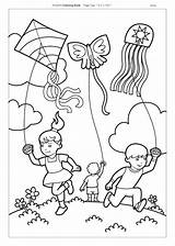 Printable Kite Coloring Page At GetDrawings  Free Download sketch template