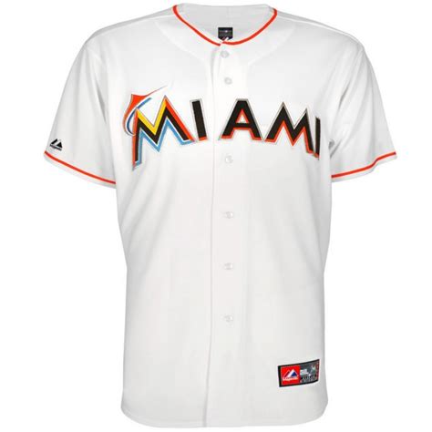 Miami Marlins MLB Baseball Home jersey - Majestic - SportingPlus.net