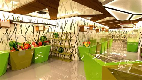 Vegetable Market | Tsukіnі |Interior|Design Concept | Behance