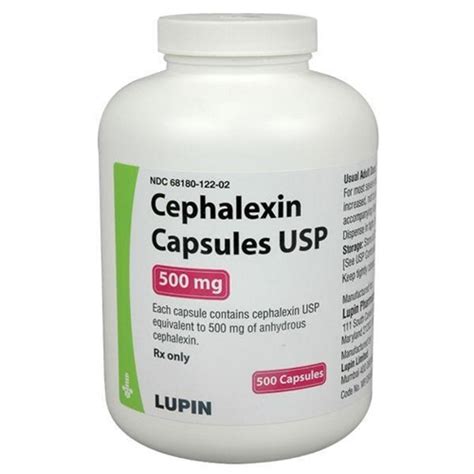 Cephalexin – Drug Details