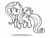Fluttershy Coloring Pages  Best For Kids sketch template