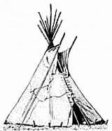 Indian Tipi Coloring Pages sketch template