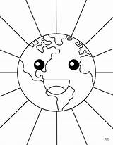 Earth Coloring Pages  25 FREE Printabulls sketch template