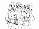 Lolirock Coloring Pages sketch template