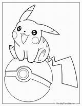 Pokemon Pikachu Coloring Pages sketch template