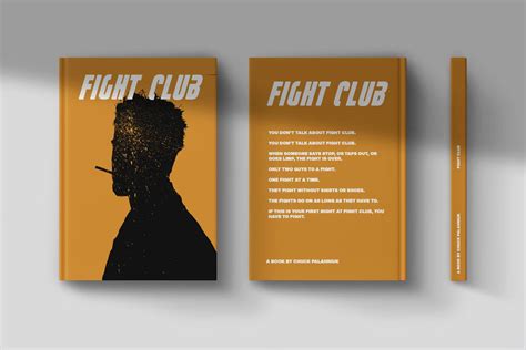 Fight Club Book Cover - 50s Minimalist by TechnomageIndustries on ...