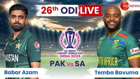 Highlights | PAK Vs SA ICC ODI World Cup 2023 Live Cricket Score and ...