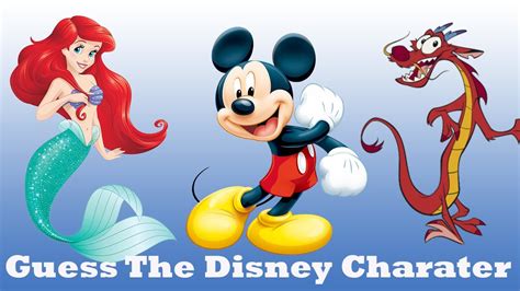 Guess The Disney Character by Five Words - YouTube