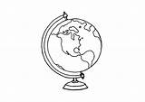 Coloring Page globe  Free Printables Img 14341 sketch template