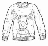 50 Christmas Sweater Coloring Pages  ColoringPagesOnlycom sketch template