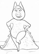 Sing Coloring Pages  Best For Kids sketch template