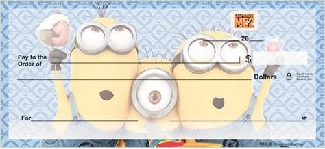 Minions Checks (WD-446C) - Costco Check Printing | Check printing, Checks, Minions