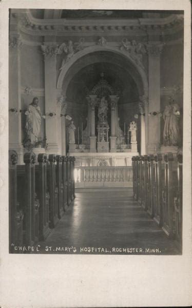 Chapel of St. Mary's Hospital Rochester, MN Postcard