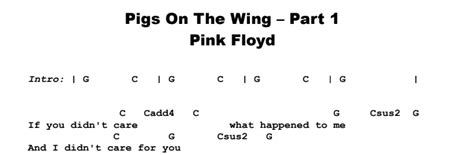 Pink Floyd - Pigs On The Wing (Parts 1 & 2) Guitar Lesson - JGB