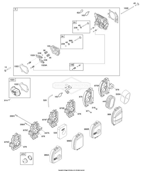 Easy Guide: Understanding the Briggs and Stratton 550e Series Parts Diagram