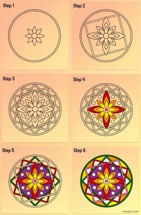 Onam Pookalam Patterns Colouring Sheets (Teacher-Made) | lupon.gov.ph